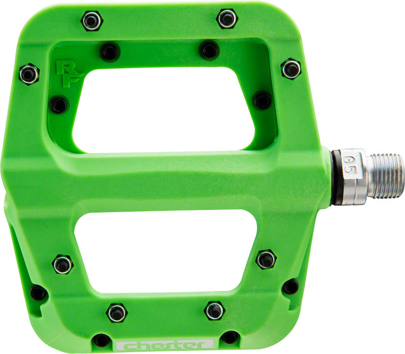 Load image into Gallery viewer, Race Face Chester Composite Platform Pedal: 9/16 Green