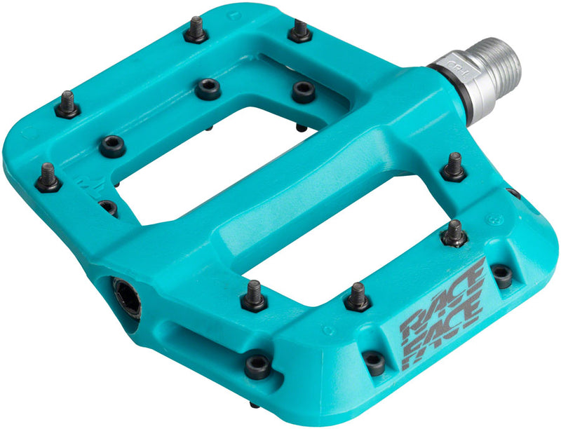 Load image into Gallery viewer, Race Face Chester Composite Platform Pedal: 9/16 Turquoise