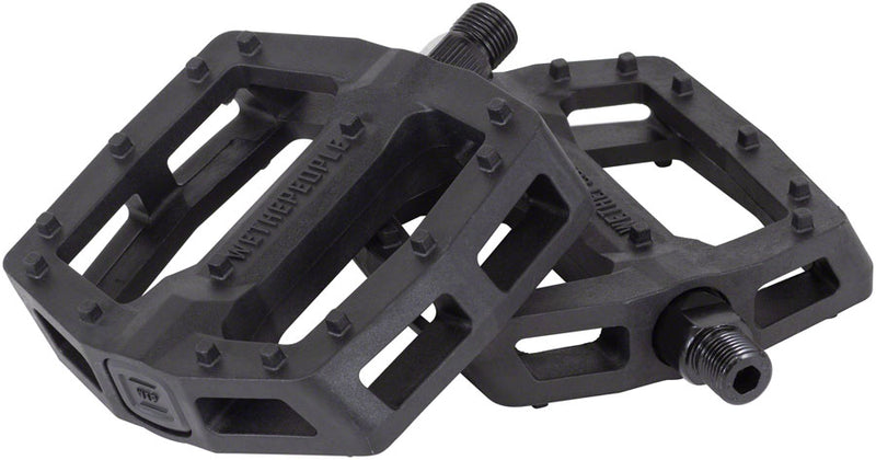 Load image into Gallery viewer, We The People Logic Pedals - Platform, Composite/Plastic, 9/16", Black