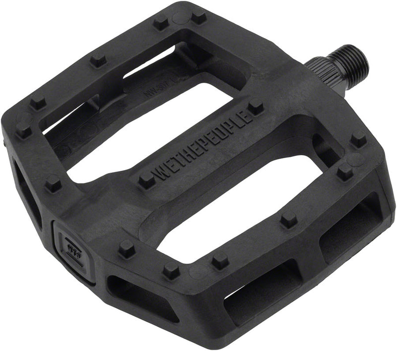 Load image into Gallery viewer, We The People Logic Pedals - Platform, Composite/Plastic, 9/16", Black