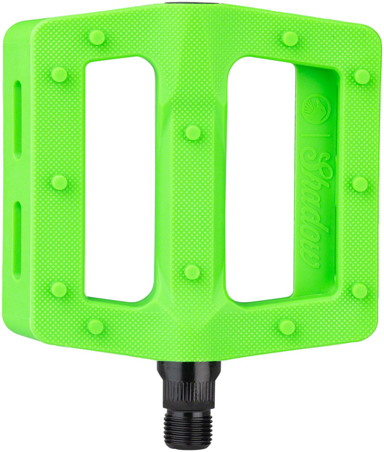 Load image into Gallery viewer, The Shadow Conspiracy Surface Pedals - Platform, Plastic, 9/16", Neon Green