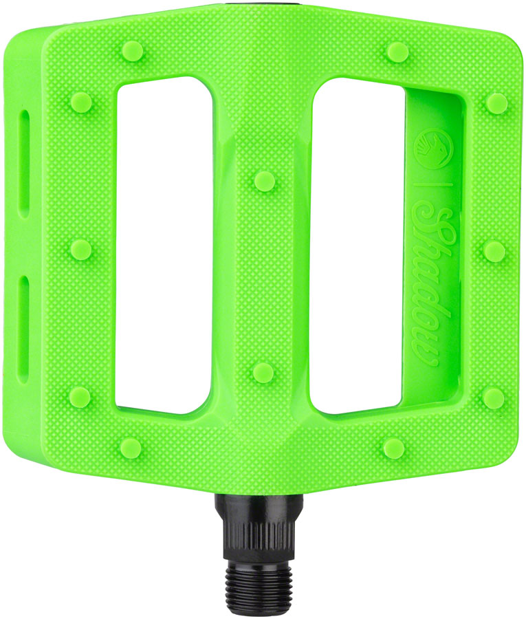 Load image into Gallery viewer, The Shadow Conspiracy Surface Pedals - Platform, Plastic, 9/16", Neon Green