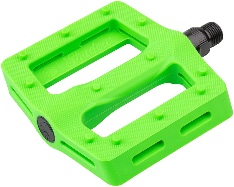 Load image into Gallery viewer, The Shadow Conspiracy Surface Pedals - Platform, Plastic, 9/16", Neon Green