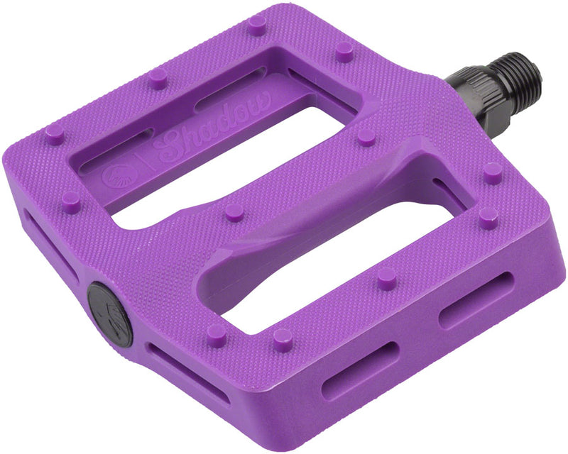 Load image into Gallery viewer, The Shadow Conspiracy Surface Pedals - Platform, Plastic, 9/16", Skeletor Purple