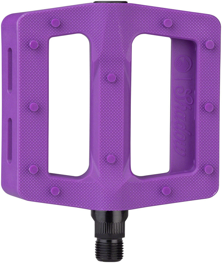 Load image into Gallery viewer, The Shadow Conspiracy Surface Pedals - Platform, Plastic, 9/16", Skeletor Purple