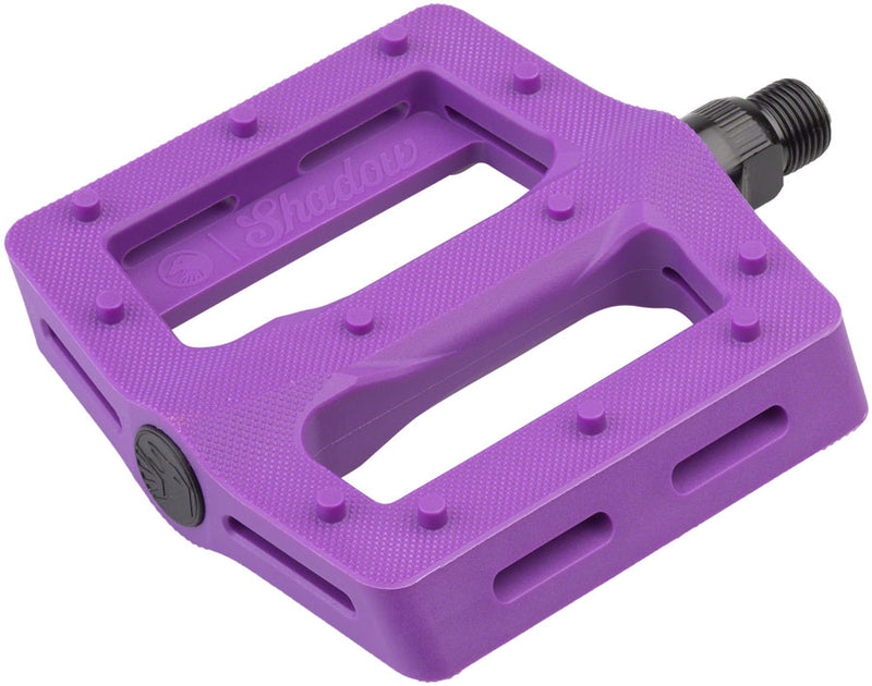 Load image into Gallery viewer, The Shadow Conspiracy Surface Pedals - Platform, Plastic, 9/16", Skeletor Purple