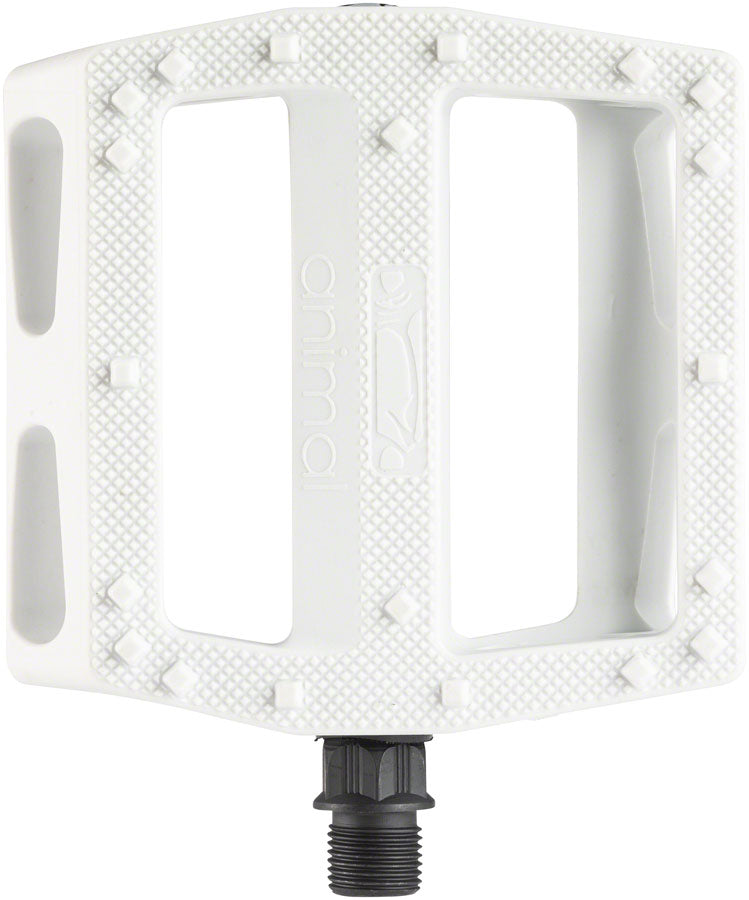 Load image into Gallery viewer, Animal Rat Trap Pedals - Platform, Composite/Plastic, 9/16", White