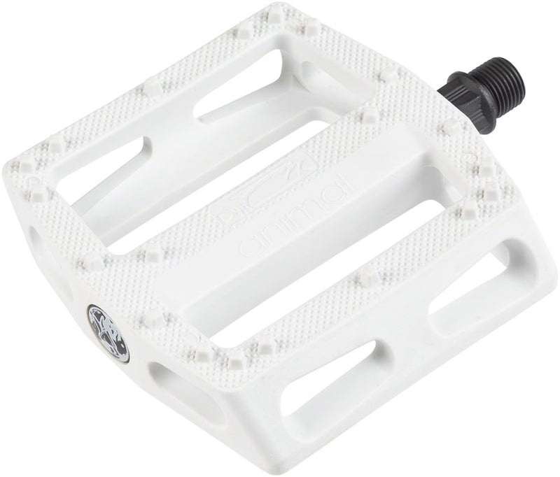 Load image into Gallery viewer, Animal Rat Trap Pedals - Platform, Composite/Plastic, 9/16", White