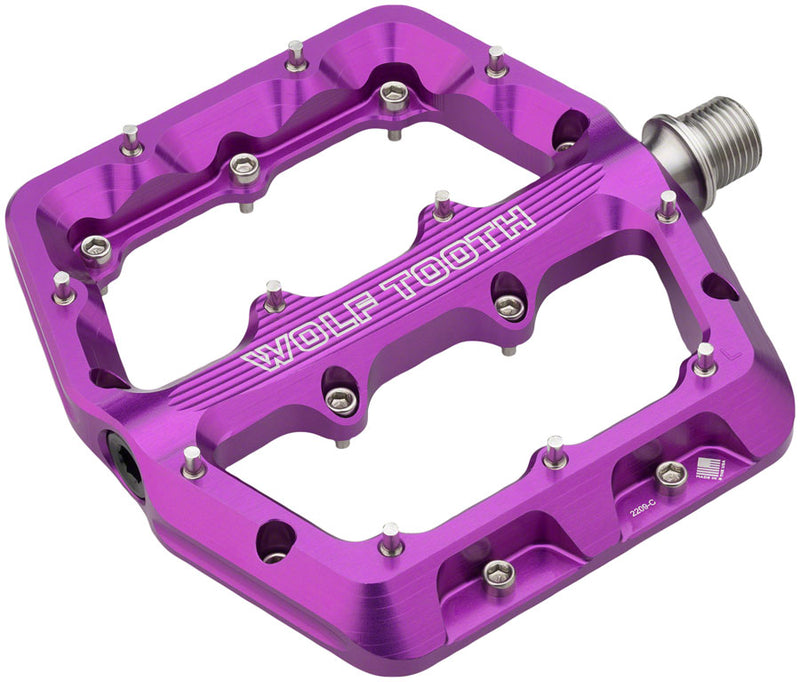 Load image into Gallery viewer, Wolf Tooth Waveform Pedals - Purple, Small