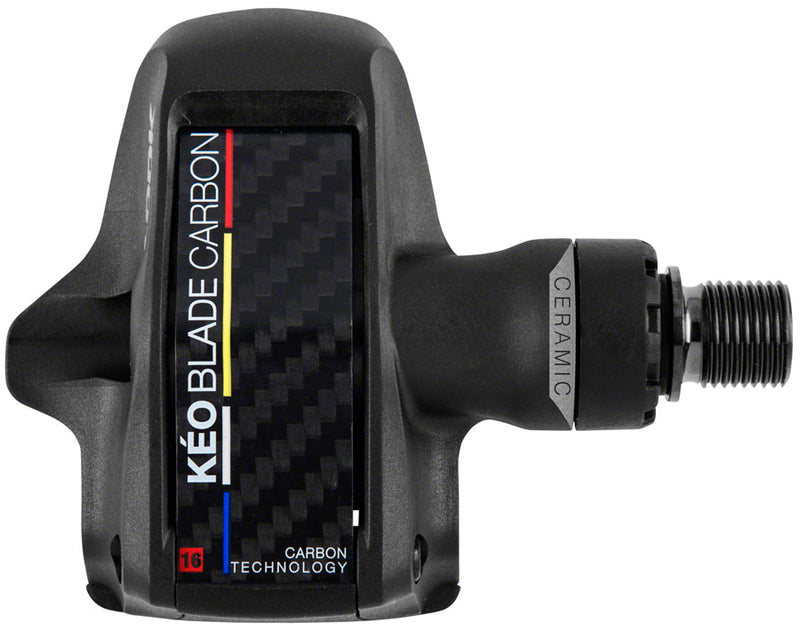 Load image into Gallery viewer, LOOK KEO BLADE CARBON CERAMIC Pedals - Single Sided Clipless, Chromoly, 9/16", Black