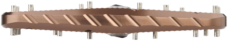 Load image into Gallery viewer, Wolf Tooth Ripsaw Aluminum Pedals - Platform, Aluminum, 9/16", Black, Espresso