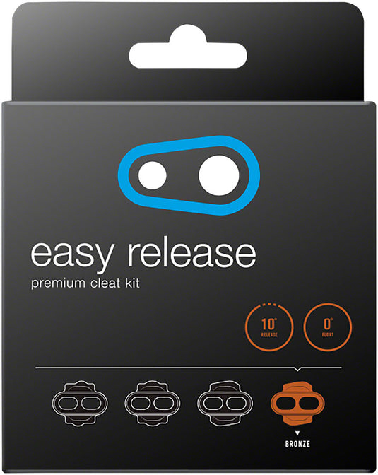 Crank Brothers easy release cleat w/ 0 degree float, pair