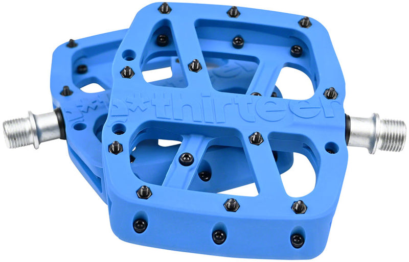 Load image into Gallery viewer, E*thirteen Base Platform Pedals, Composite Body - Blue