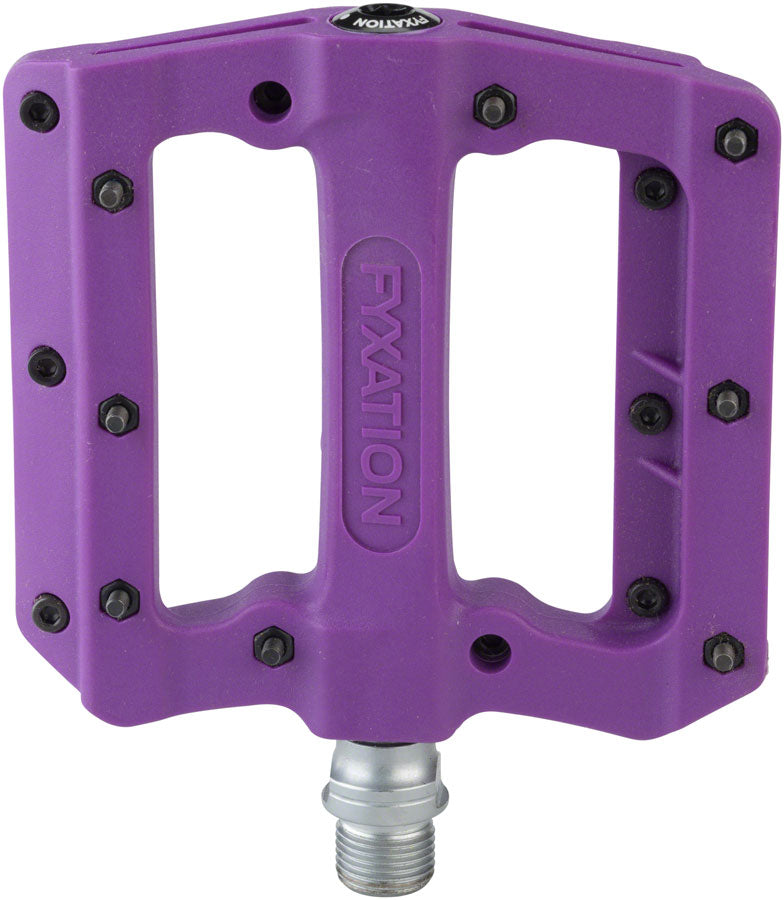 Load image into Gallery viewer, Fyxation Mesa MP Pedals - Platform, Composite/Plastic, 9/16", Purple