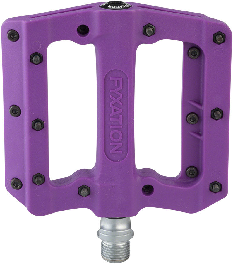 Load image into Gallery viewer, Fyxation Mesa MP Pedals - Platform, Composite/Plastic, 9/16", Purple