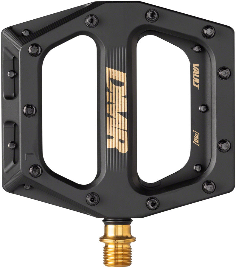 Load image into Gallery viewer, DMR Vault Mag SL Ti Pedals, 9/16" - Black/Gold