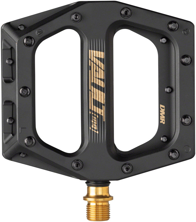 Load image into Gallery viewer, DMR Vault Mag SL Ti Pedals, 9/16" - Black/Gold