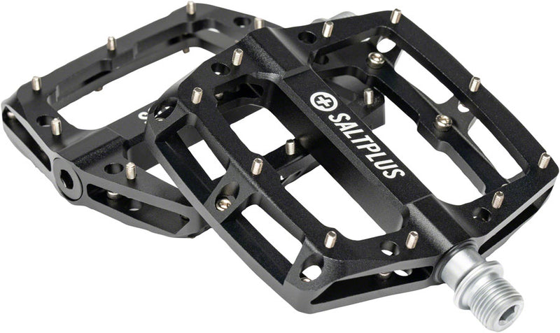 Load image into Gallery viewer, Salt Plus HQ Alloy Pedal - Platform, Alloy, 9/16", Black
