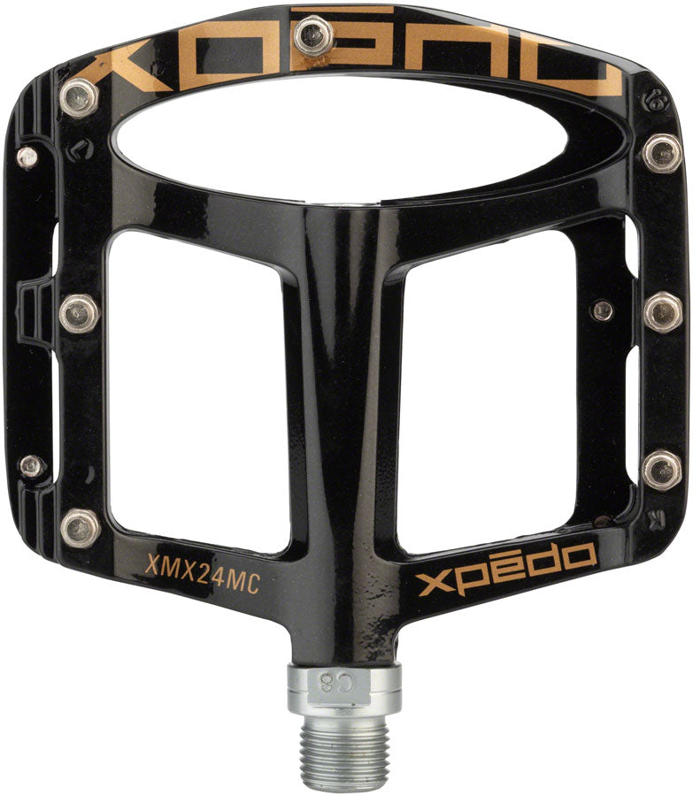 Load image into Gallery viewer, Xpedo SPRY platform pedals, black 9/16" Spindle