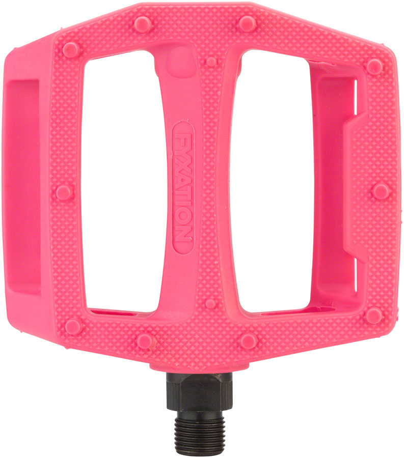 Load image into Gallery viewer, Fyxation Gates Pedals - Platform, 9/16", Plastic, Pink
