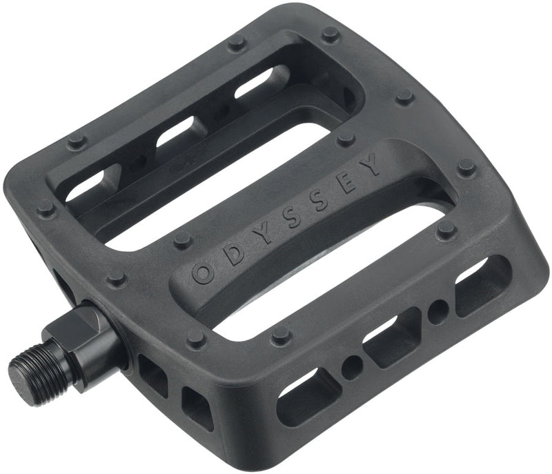 Load image into Gallery viewer, Odyssey Twisted Pro PC Pedals - Platform, Composite/Plastic, 9/16", Black