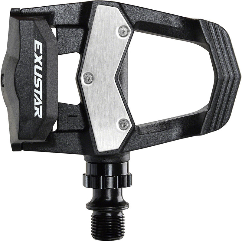 Load image into Gallery viewer, Exustar E-PR73ST Delta Style Pedals- Single Sided Clipless, Thermoplastic, 9/16", Black