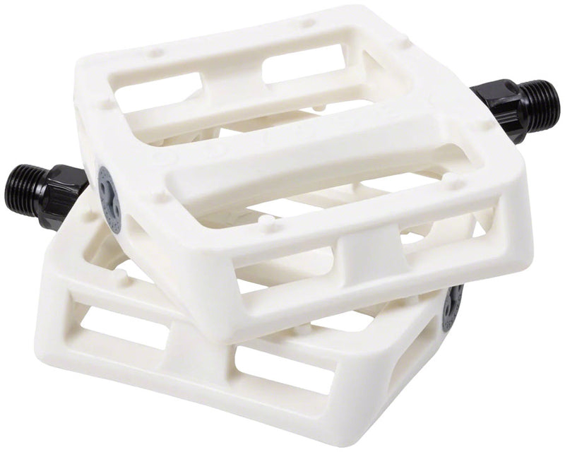 Load image into Gallery viewer, Odyssey Grandstand V2 PC Pedals - Platform, Composite/Plastic, 9/16", White