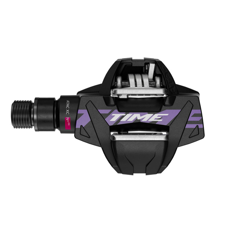 Load image into Gallery viewer, Time Sport XC 6 ATAC Pedals, Black/Purple