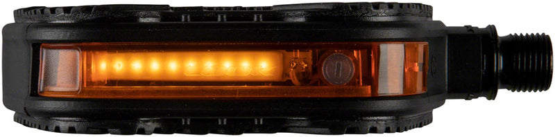 Load image into Gallery viewer, LOOK GEO CITY VISION GRIP Pedals - Platform, Chromoly, 9/16, Black