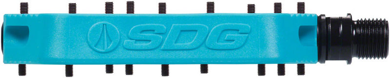 Load image into Gallery viewer, SDG Comp Pedals - Platform, Composite , 9/16" , Turquoise