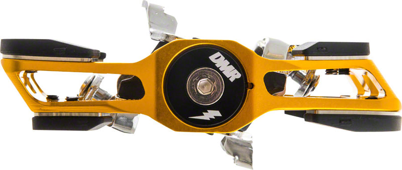 Load image into Gallery viewer, DMR V-Twin Pedals - Dual Sided Clipless with Platform, Aluminum, 9/16", Gold