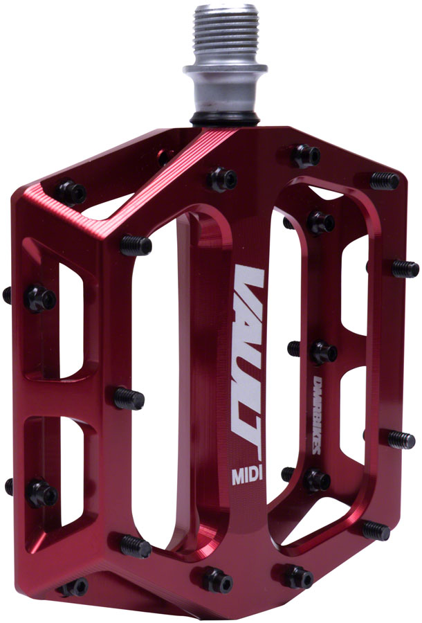 Load image into Gallery viewer, DMR Vault MIDI Pedals - Platform, Aluminum, 9/16", Deep Red