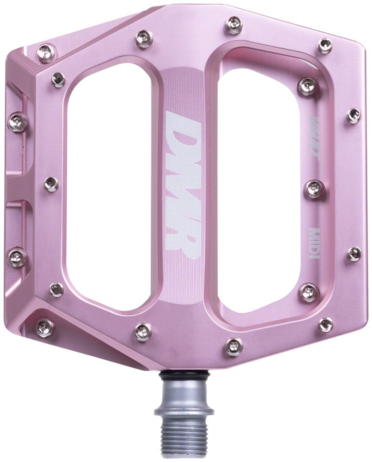 Load image into Gallery viewer, DMR Vault MIDI Pedals - Platform, Aluminum, 9/16", Pink Punch
