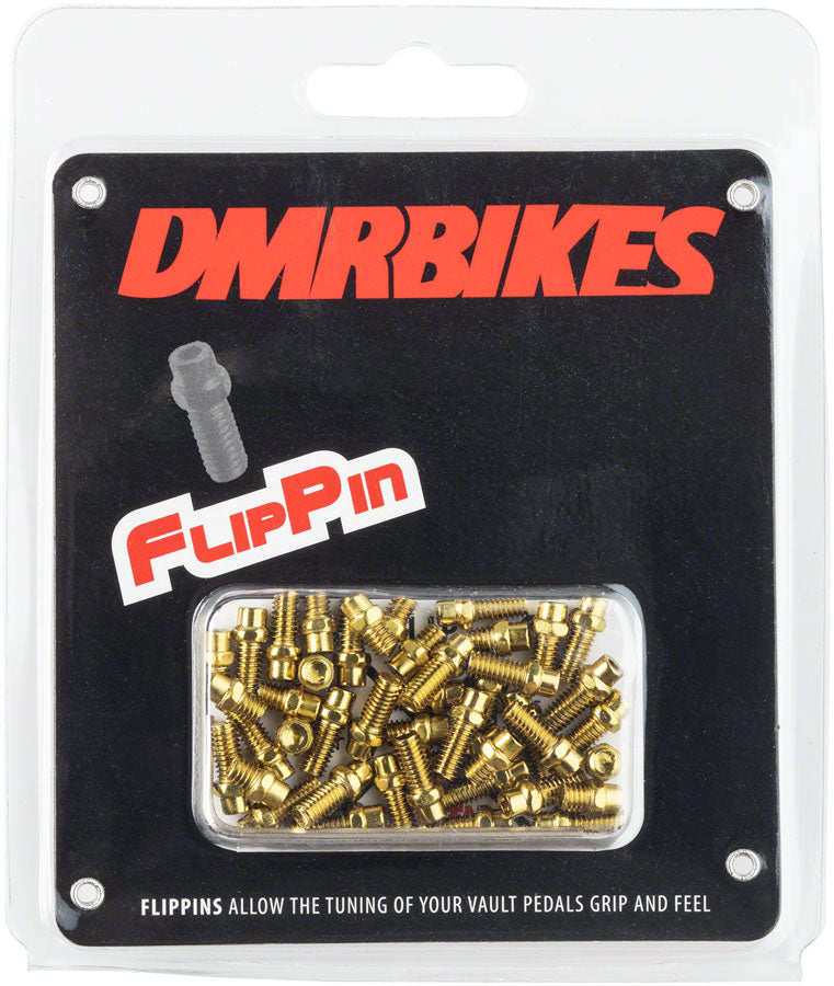 Load image into Gallery viewer, DMR Flip Vault Pedal Pin Set 44pc Gold