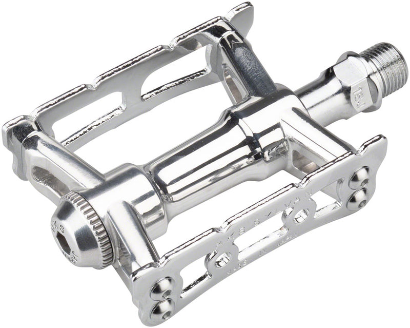 Load image into Gallery viewer, MKS Sylvan Track Next Pedals - Platform, Aluminum, 9/16", Silver