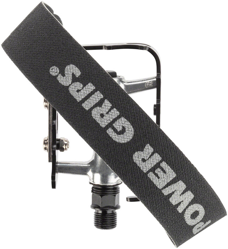 Load image into Gallery viewer, Power Grips High Performance Pedal Kit - Aluminum, 9/16", Black, XL