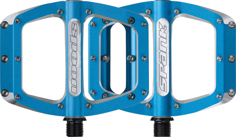 Load image into Gallery viewer, Spank Spoon Small (90mm) Pedals Blue