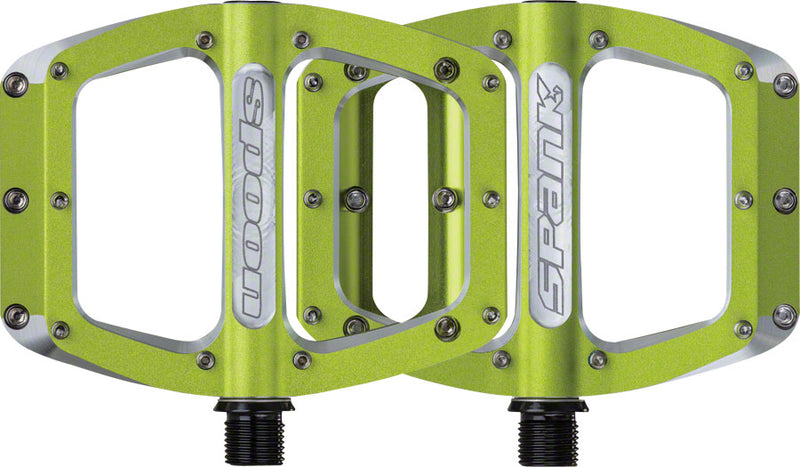 Load image into Gallery viewer, Spank Spoon Small (90mm) Pedals Green