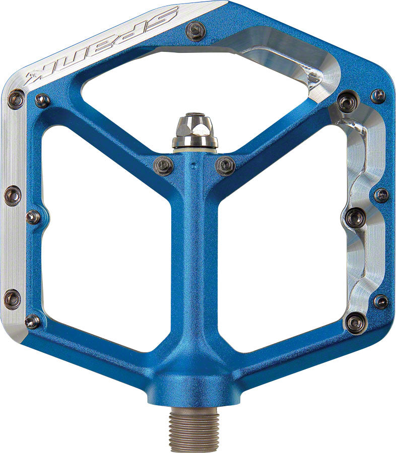 Load image into Gallery viewer, Spank Oozy Trail Flat Pedals Blue