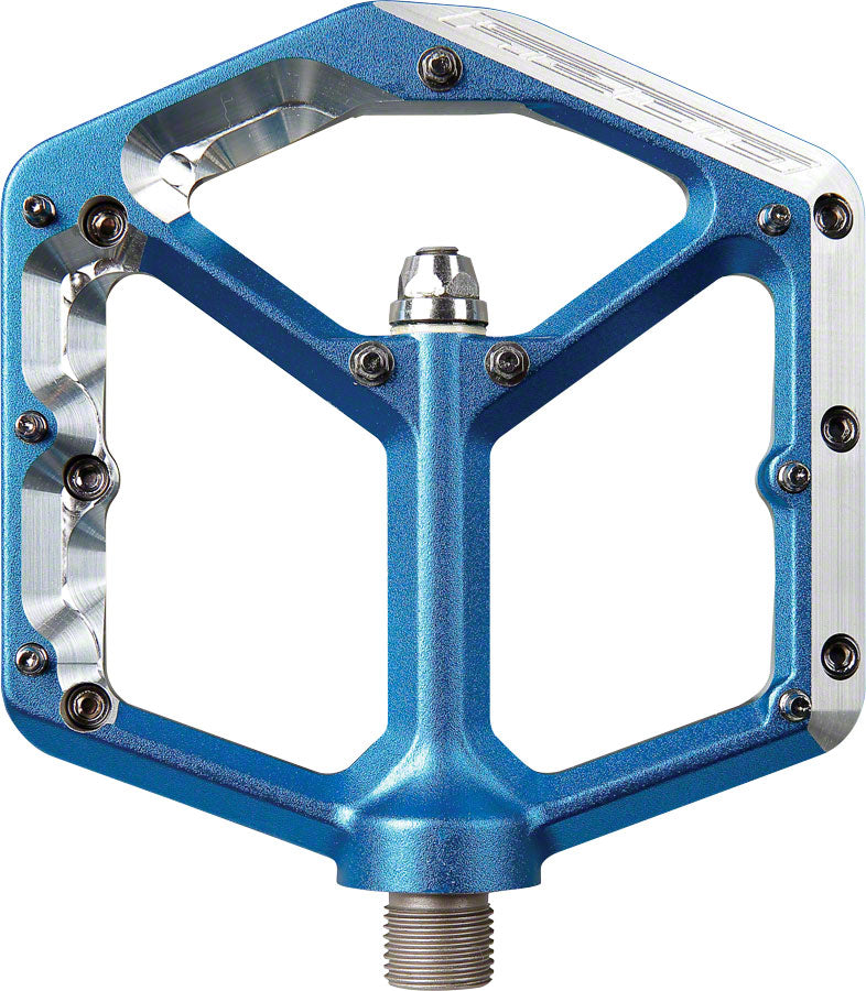 Load image into Gallery viewer, Spank Oozy Trail Flat Pedals Blue