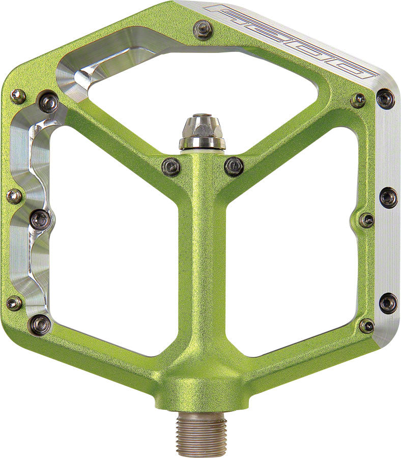 Load image into Gallery viewer, Spank Oozy Trail Flat Pedals Green