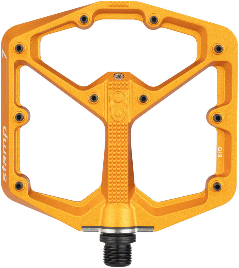 Load image into Gallery viewer, Crank Brothers Stamp 7 Large platform pedals, orange