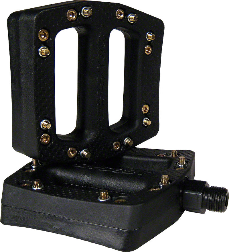 Load image into Gallery viewer, Odyssey JC PC Pedals - Platform, Composity/Plastic, 9/16", Black