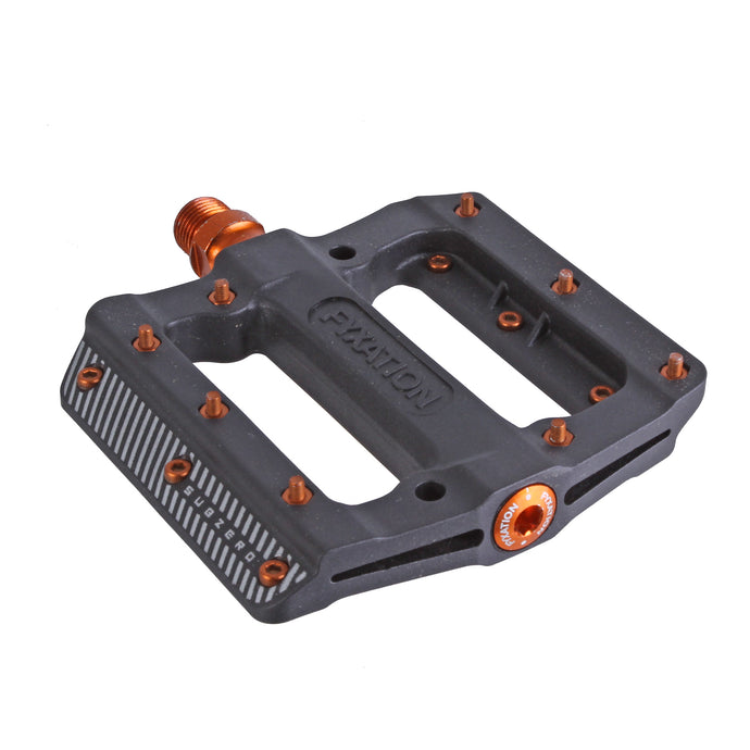 Fyxation Mesa MP subzero platform pedals, black/orange