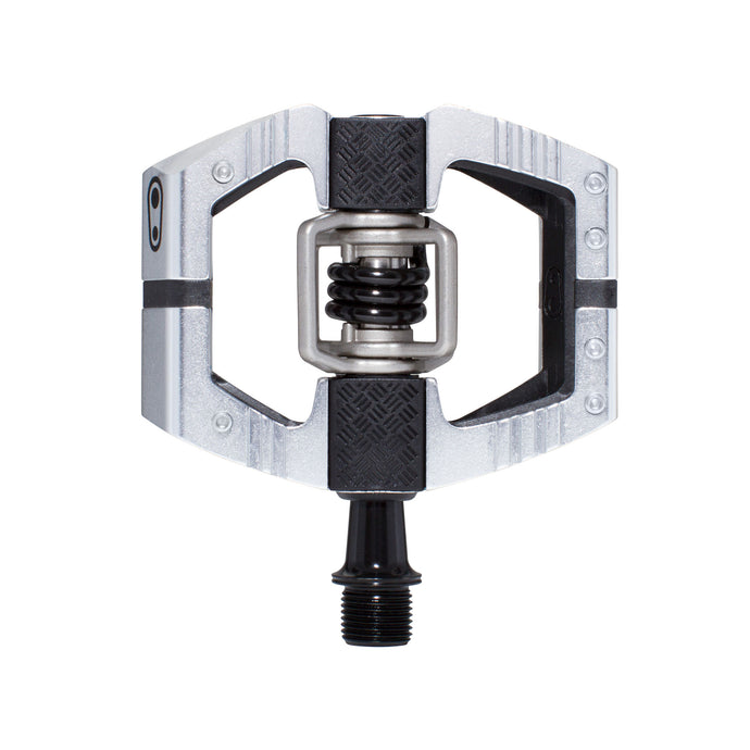 Crank Brothers Mallet E LS Pedals, High Polish Silver