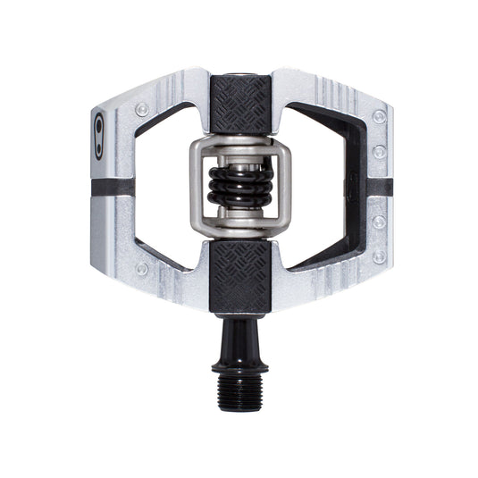 Crank Brothers Mallet E LS Pedals, High Polish Silver