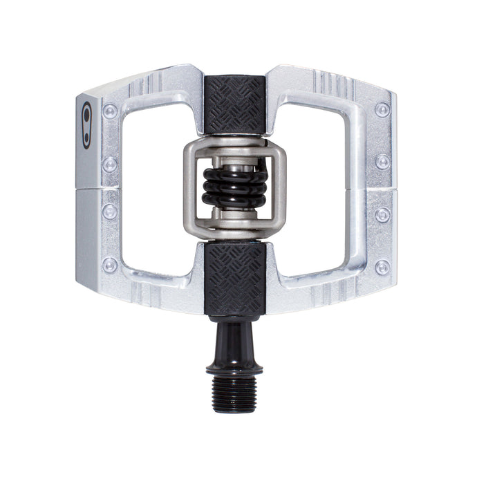 Crank Brothers Mallet DH Pedals, High Polish Silver