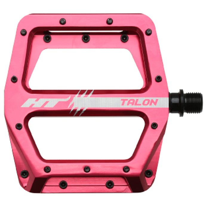 HT Pedals AN71 Talon Platform Pedal, CrMo, Red