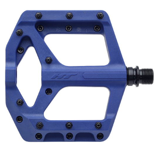HT Pedals PA32A Platform Pedal, CrMo, Dark Blue