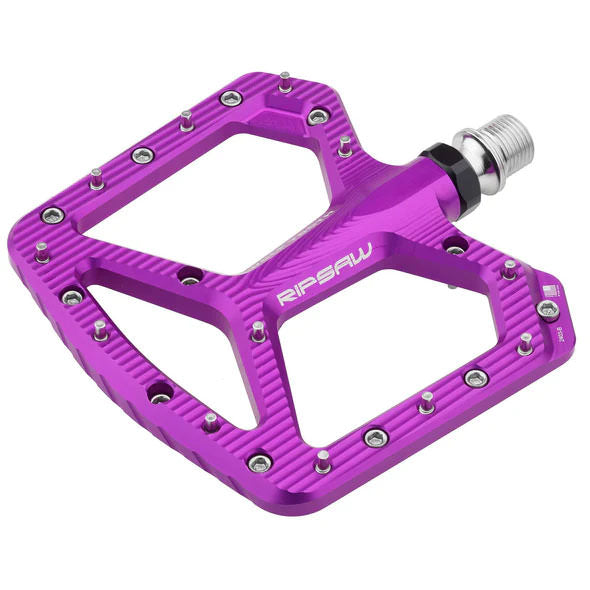 Load image into Gallery viewer, Wolf Tooth Components Ripsaw Platform Pedal - Ultraviolet Purple
